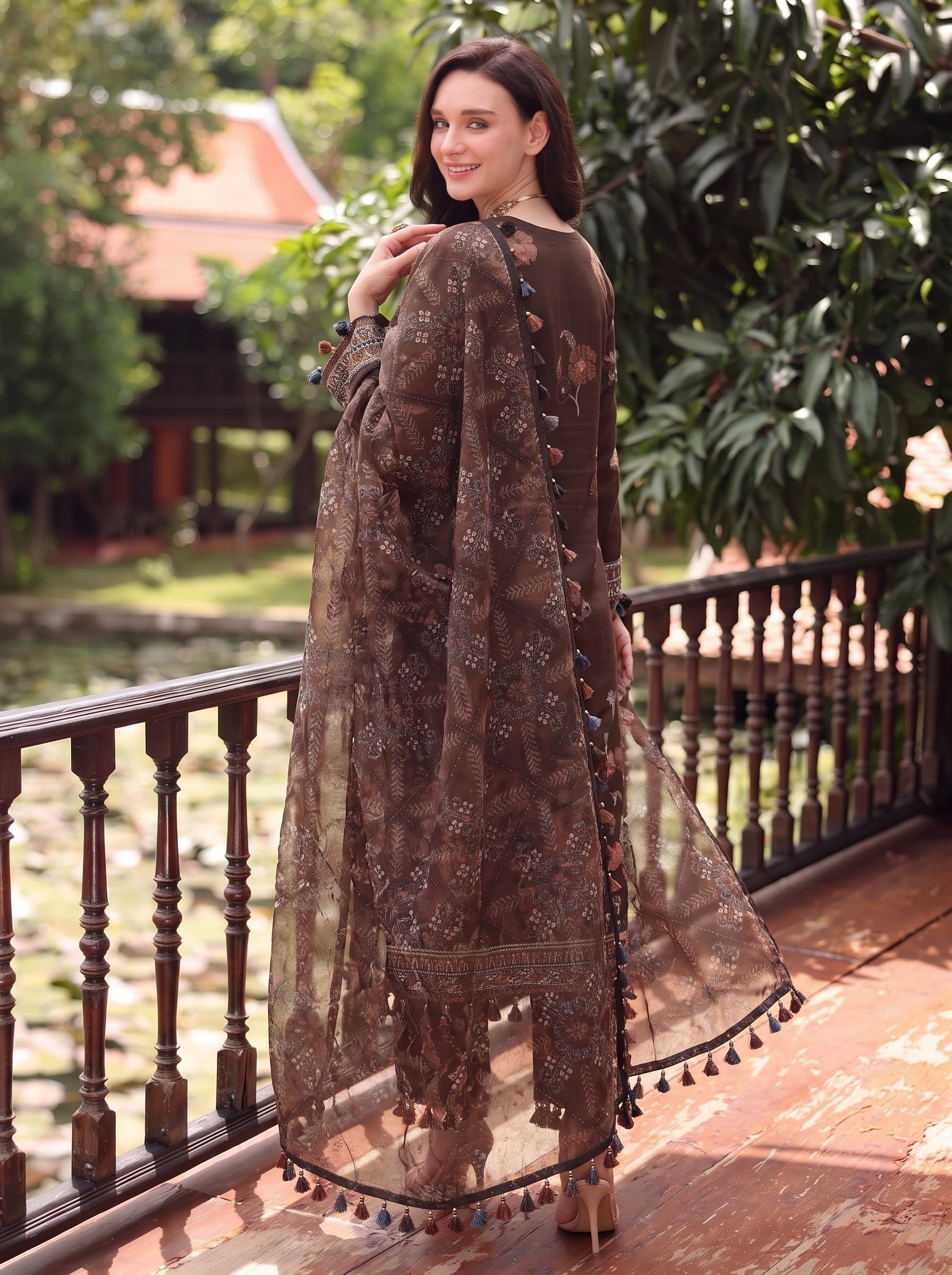 BISMIL 3 PIECE - PRINTED LAWN SUIT Unstitched