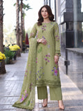 BLOSSOM 3 PIECE - DIGITAL PRINTED Karandi SUIT Unstitched