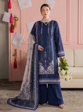 BISMIL 3 PIECE - DIGITAL PRINTED LAWN SUIT Unstitched