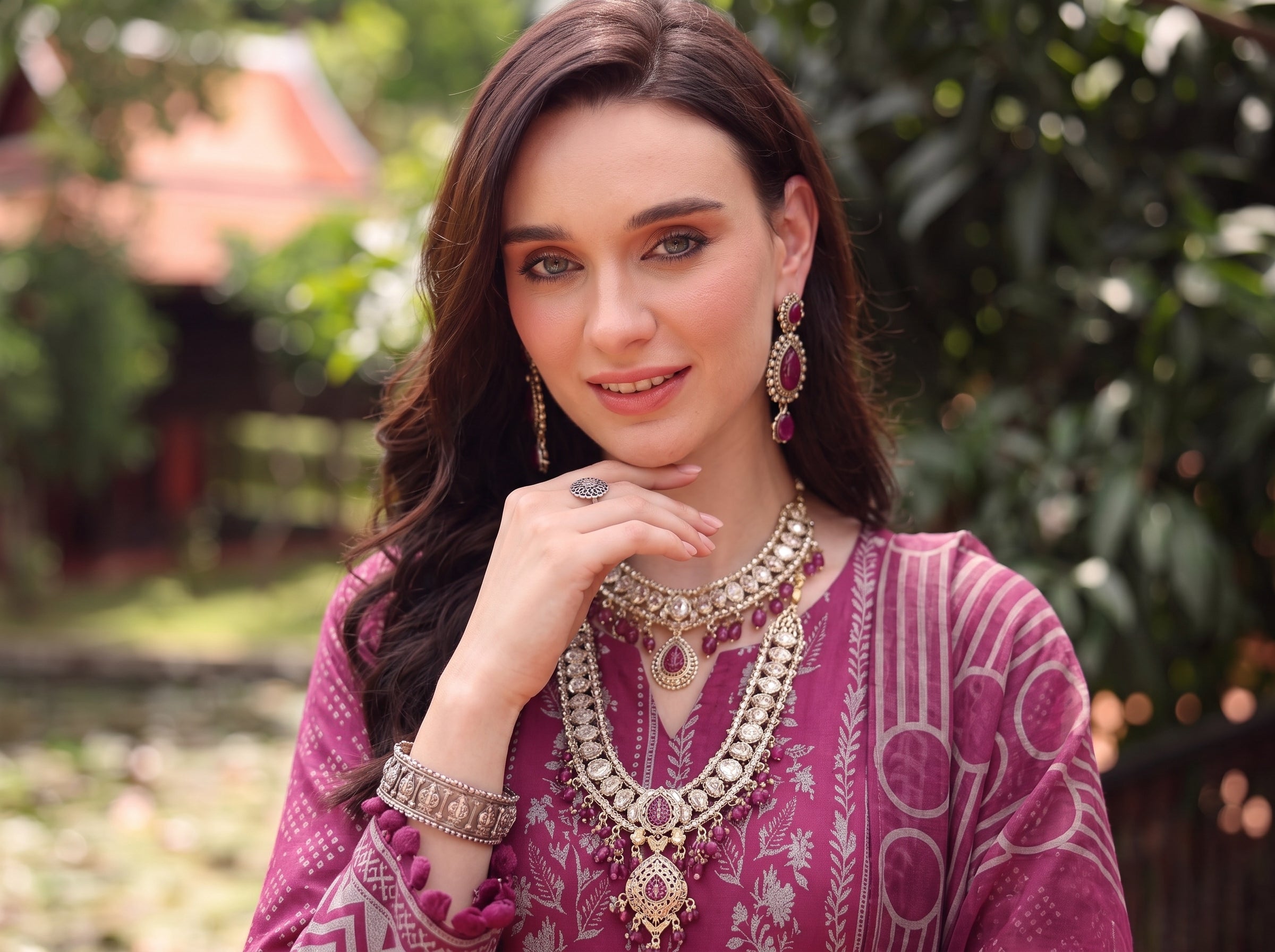 BISMIL 3 PIECE - PRINTED LAWN SUIT Unstitched