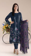 BISMIL 3 PIECE - PRINTED LAWN SUIT Unstitched 021