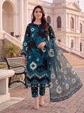 BLISS 3 PIECE - PRINTED LAWN SUIT Unstitched