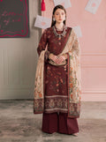BISMIL 3 PIECE - DIGITAL PRINTED LAWN SUIT Unstitched