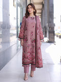 BLOSSOM 3 PIECE - DIGITAL PRINTED Karandi SUIT Unstitched