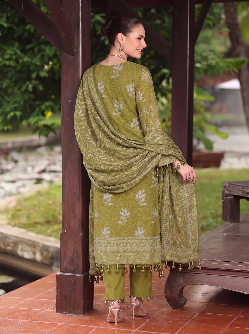 BISMIL 3 PIECE - PRINTED LAWN SUIT Unstitched