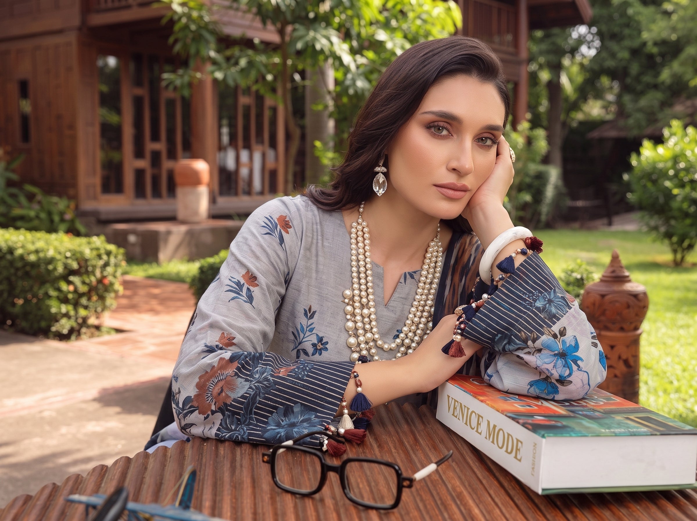 BISMIL 3 PIECE - PRINTED LAWN SUIT Unstitched