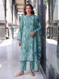 BLOSSOM 3 PIECE - DIGITAL PRINTED Karandi SUIT Unstitched