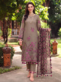 BISMIL 3 PIECE - PRINTED LAWN SUIT Unstitched