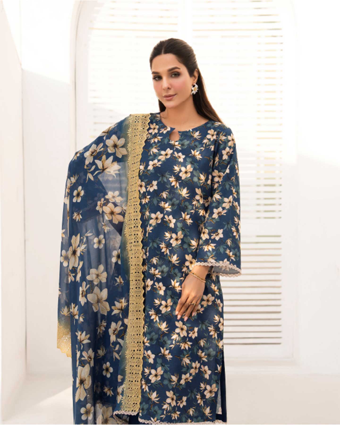 Batik By Emirah Lawn Vol 02 D 07