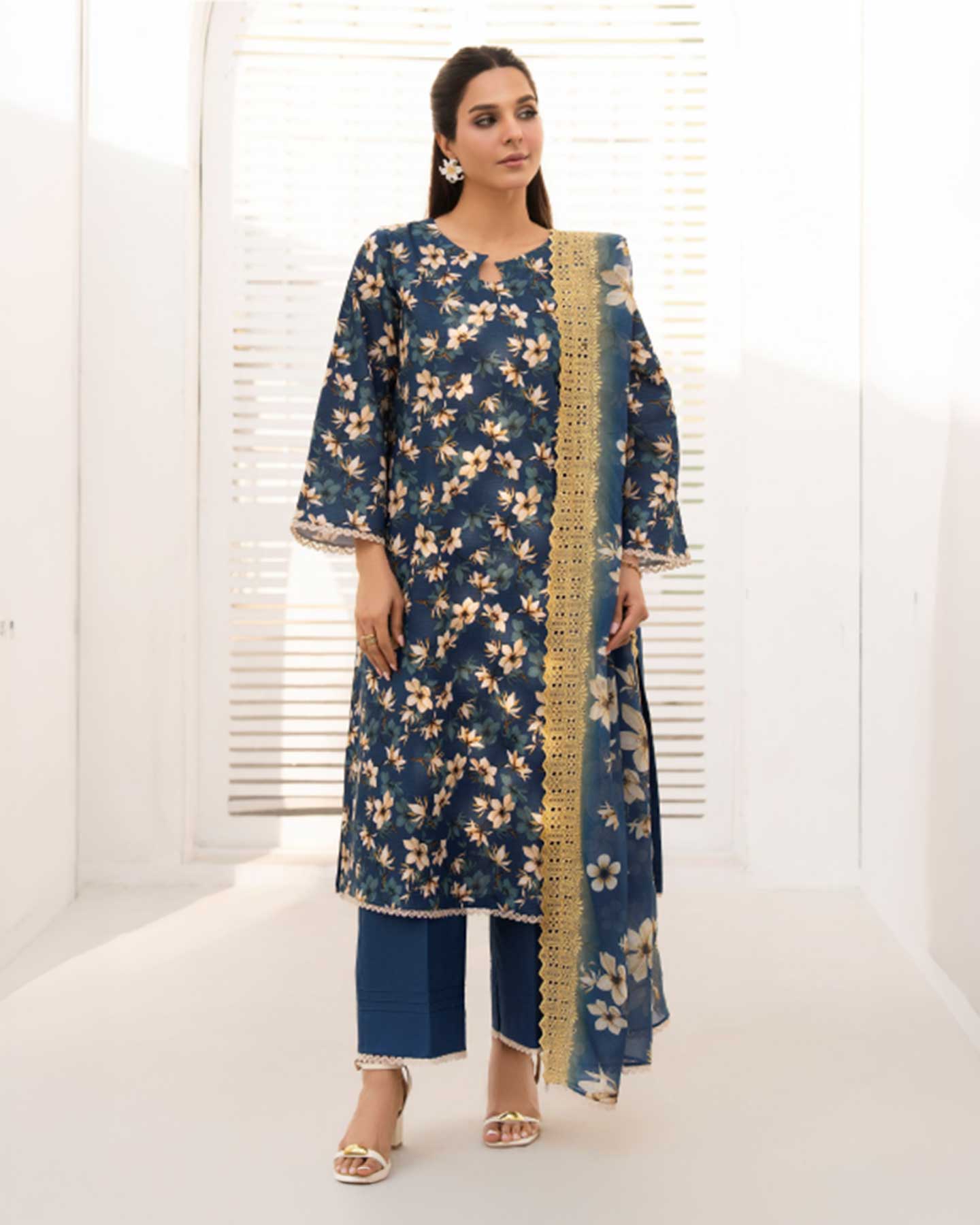 Batik By Emirah Lawn Vol 02 D 07