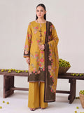 BISMIL 3 PIECE - DIGITAL PRINTED PREMIUM VISCOSE SUIT Unstitched 09