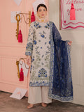 BISMIL 3 PIECE - DIGITAL PRINTED LAWN SUIT Unstitched