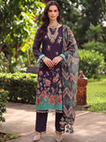 BISMIL 3 PIECE - PRINTED LAWN SUIT Unstitched