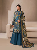 BISMIL 3 PIECE - DIGITAL PRINTED VISCOSE SUIT Unstitched