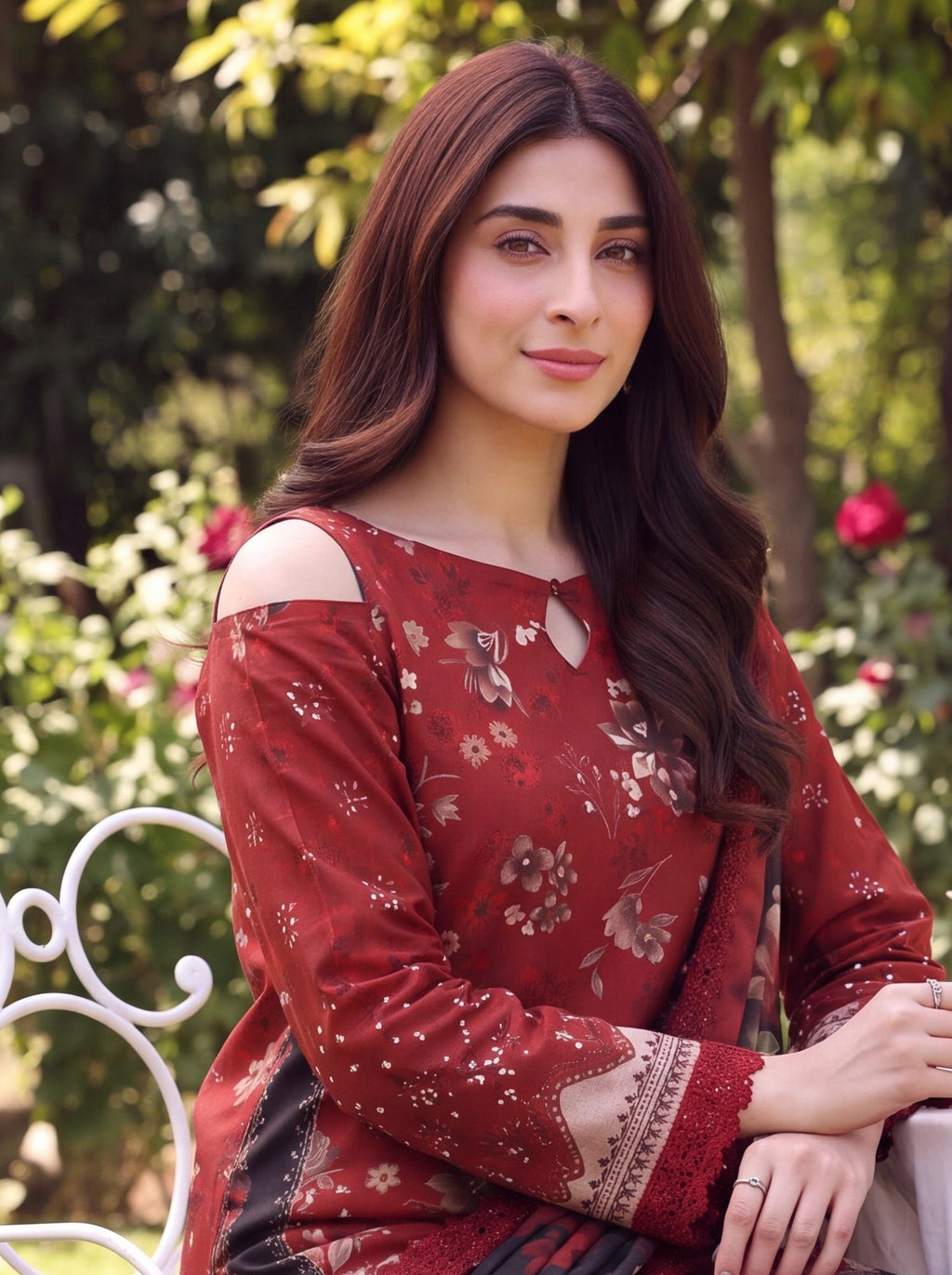 BATIK 3 PIECE - PRINTED LAWN SUIT Unstitched 003