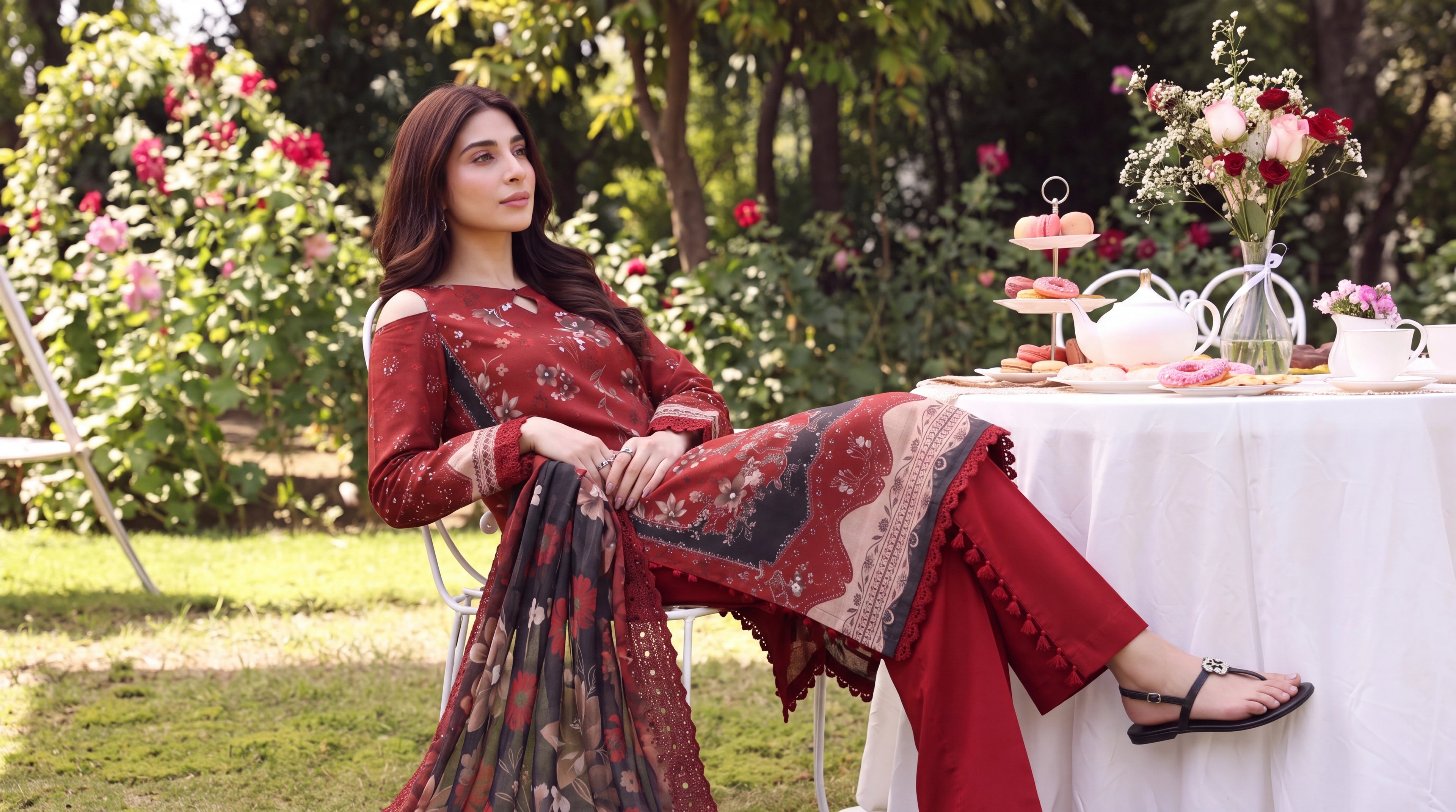 BATIK 3 PIECE - PRINTED LAWN SUIT Unstitched 003