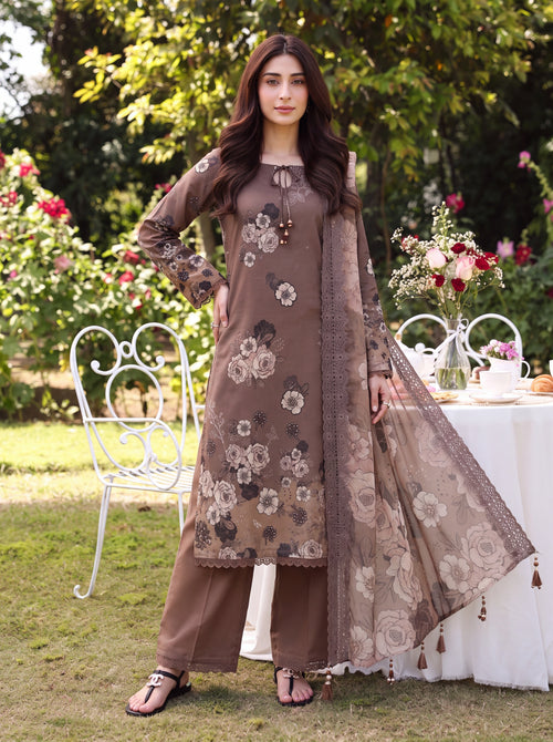 BATIK 3 PIECE - PRINTED LAWN SUIT Unstitched 004
