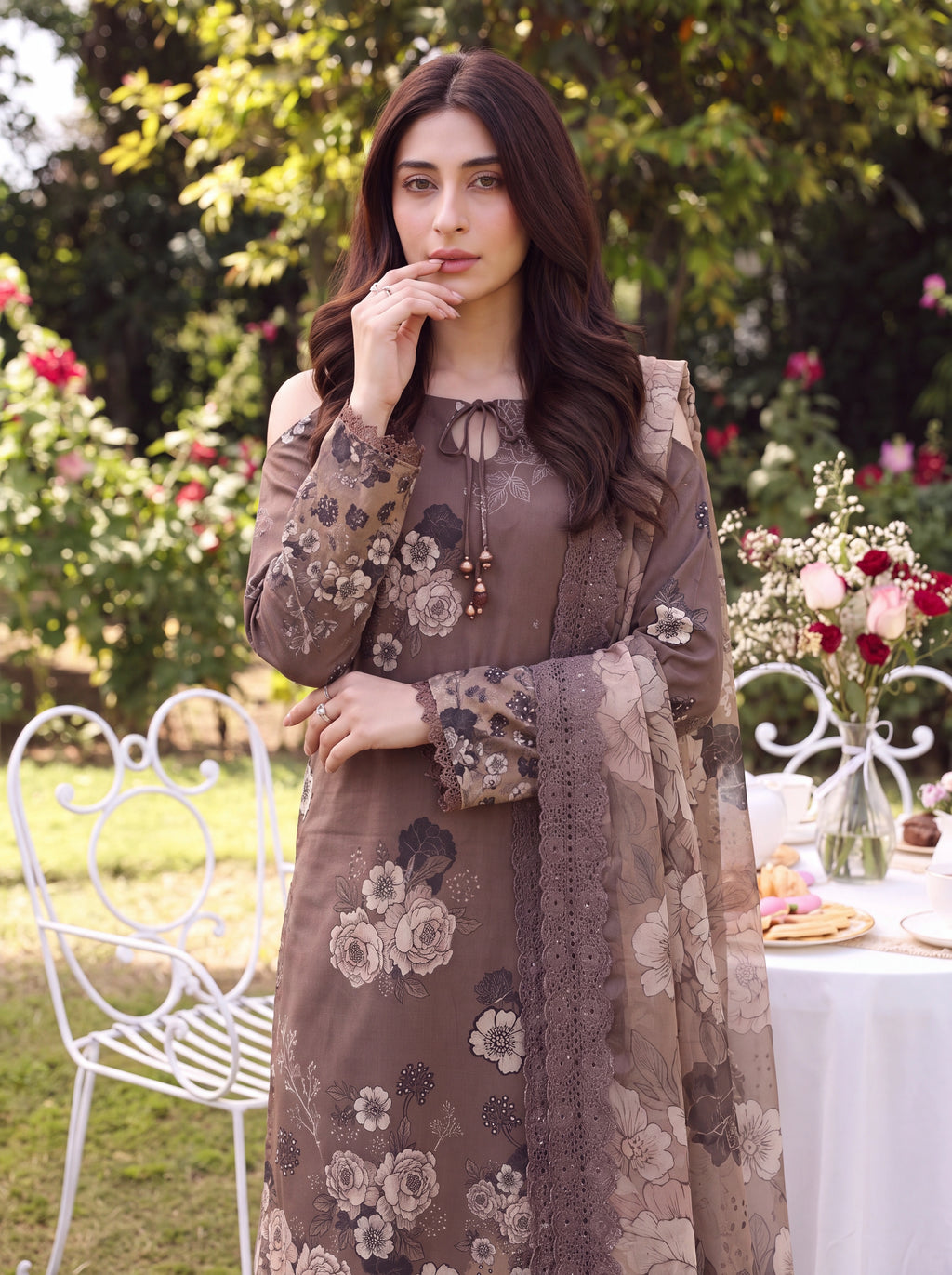 BATIK 3 PIECE - PRINTED LAWN SUIT Unstitched 004