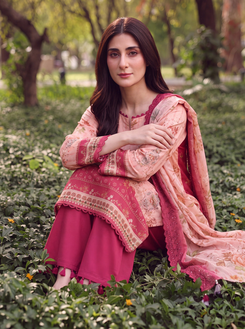 BATIK 3 PIECE - PRINTED LAWN SUIT Unstitched 006