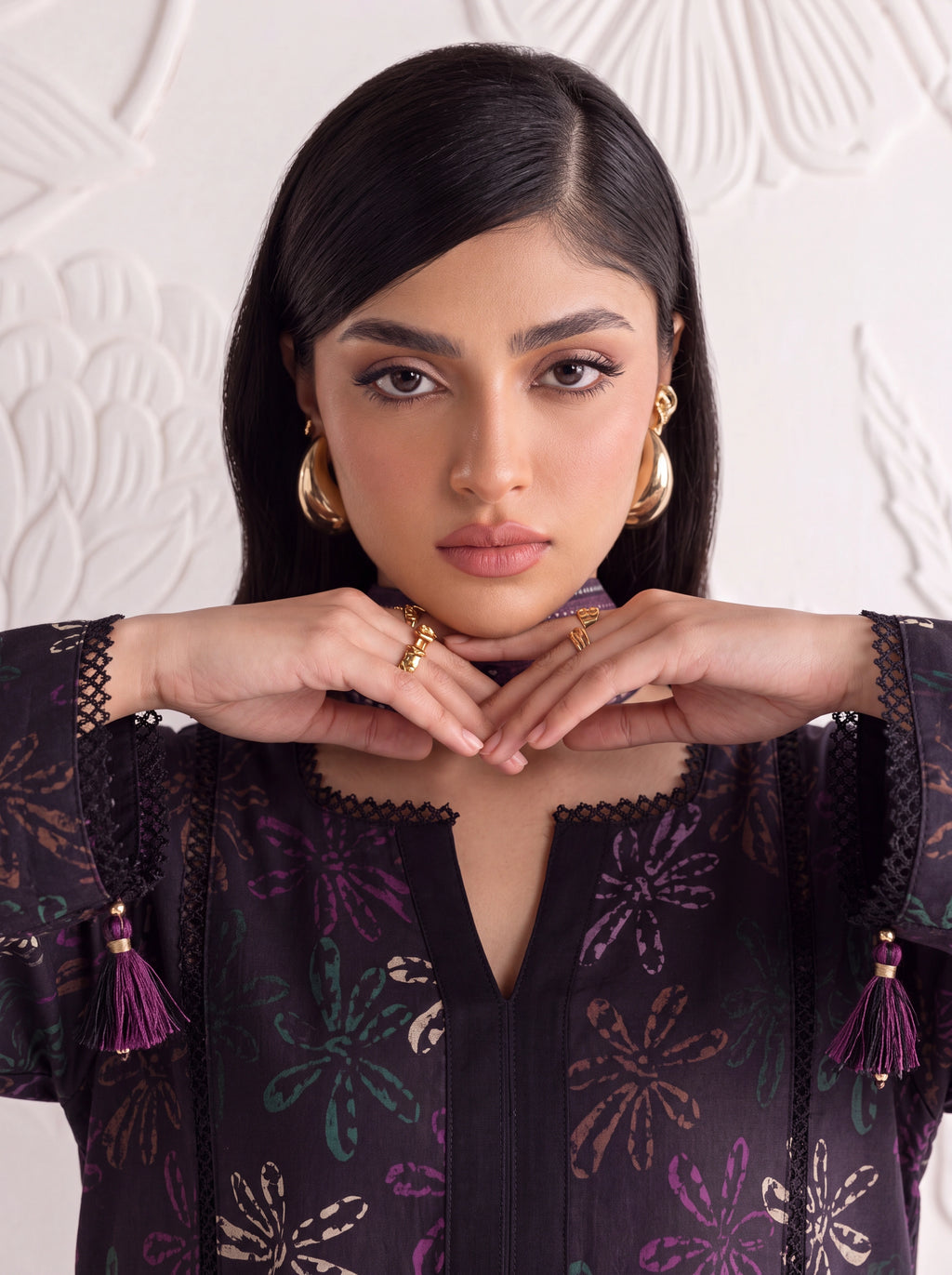 BAHAR 3 PIECE - PRINTED LAWN SUIT Unstitched 016