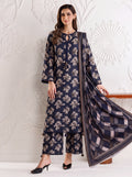 BAHAR 3 PIECE - PRINTED LAWN SUIT Unstitched 017