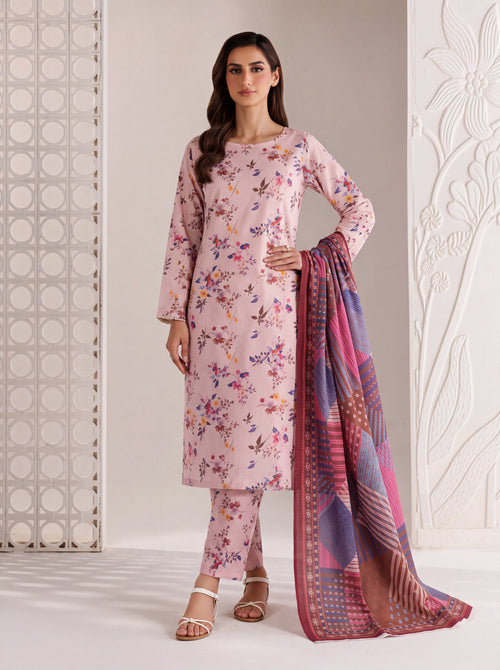 BAHAR 3 PIECE - PRINTED LAWN SUIT Unstitched 031