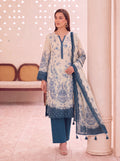 BISMIL 3 PIECE - PRINTED LAWN SUIT Unstitched